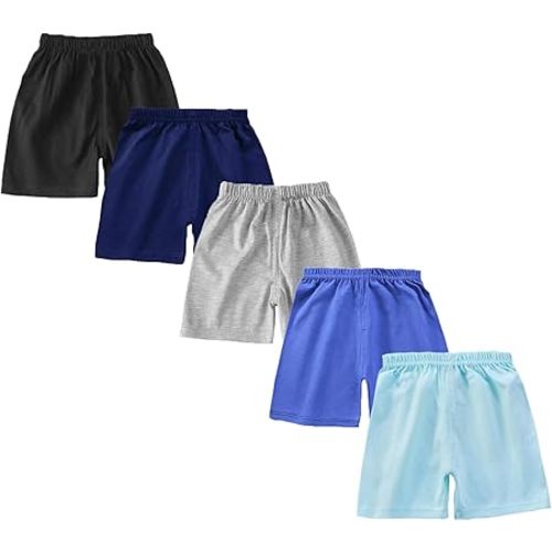 SHARELY SHEEP Toddler Baby Boy Shorts Summer Clothes Littler Kids Boys Short Pants with Elastic Waist Pull On Cotton Shorts
