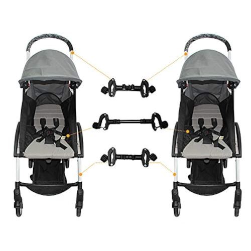 Tandem Stroller connectors, Universal Stroller Pushcair Connector Twin Stroller Connector