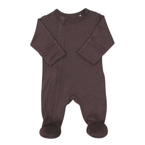 Solid Zipper Footie size: 1 MONTH