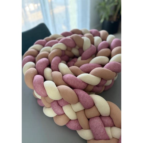 Decorative 6-strand braid - Fabric braid - Padded braid