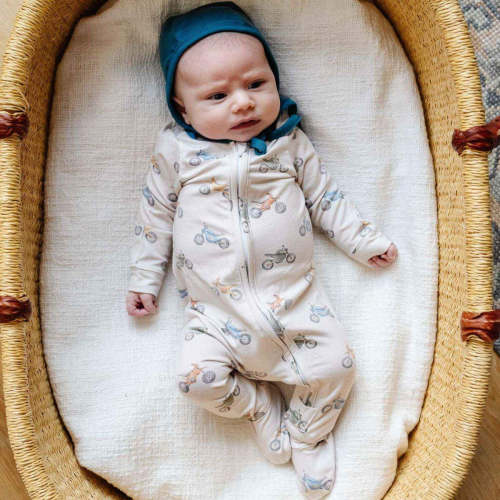 Zip-Up Footie Pajama - Ryder