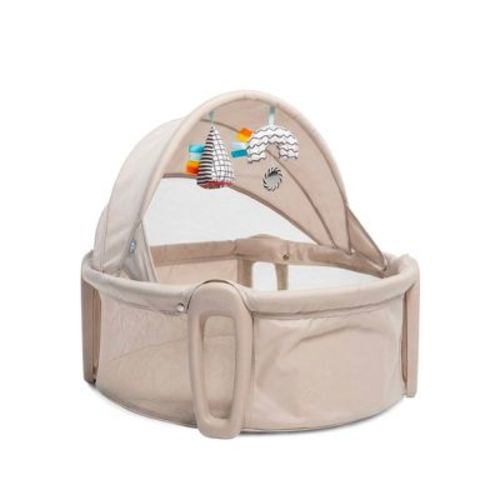 Boppy Cozy Cabana Portable Baby Bed Bassinet - Tan