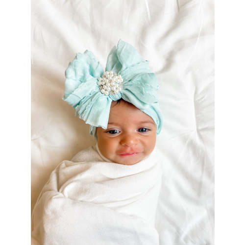 Pearl Ruffled Headband