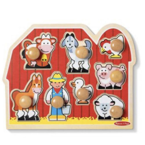 Large Farm Jumbo Knob Puzzle | Henry Bear's Park