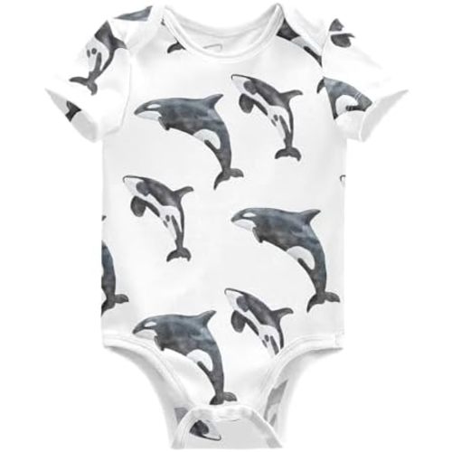 vvfelixl Dachshund Dog Baby Clothes for Boy Girl,Baby One-Piece Bodysuit for 0-24 Months,Short Sleeve