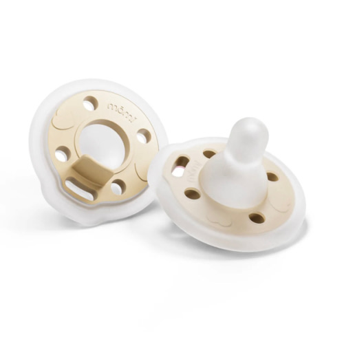 mōmi babypace pacifier 2-set -barley