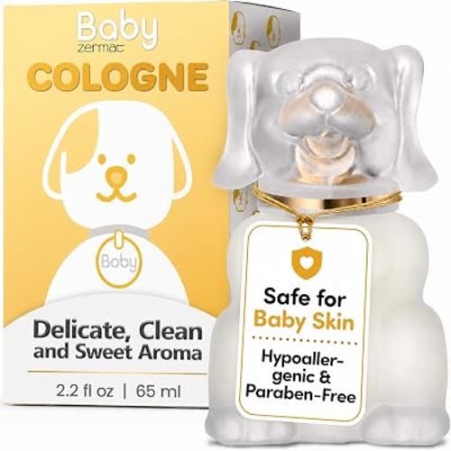 Zermat Boby | Baby Cologne Unisex Perfume |Paraben-Free, Hypoallergenic & Gentle Formula | Long-Lasting Powdery, Clean, Floral Perfume Violet & White Flowers | Perfumes para Bebes | 65ml /2.2oz