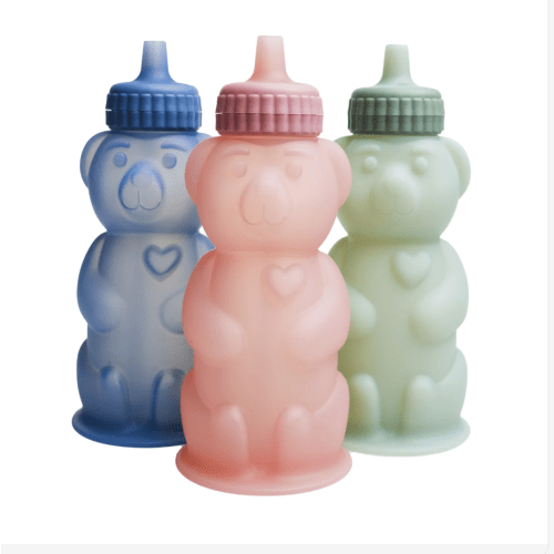 TalkTools Honey Bear Silicone | Therapy Straw Cup
