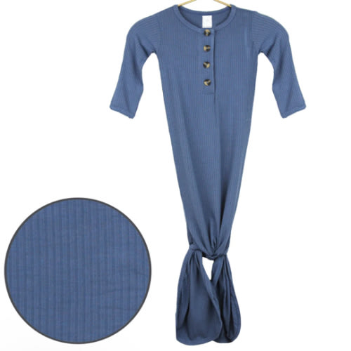 Harrison Ribbed Knotted Gown