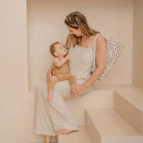 Portable Baby Playmat | Ocean Tan | Toddlekind – Toddlekind USA