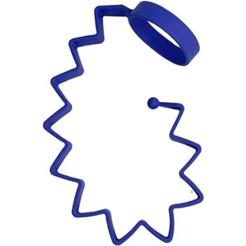 Busy Baby Bottle Bungee - Sippy Cup Strap - Keeps Bottles and Sippy Cups Off The Floor - Food Grade Silicone - Dishwasher Safe (Violet)