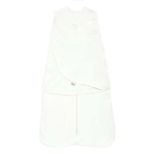 HALO SleepSack Swaddle, 100% Organic Cotton, Cream, Newborn, Unisex, 0-3 Months