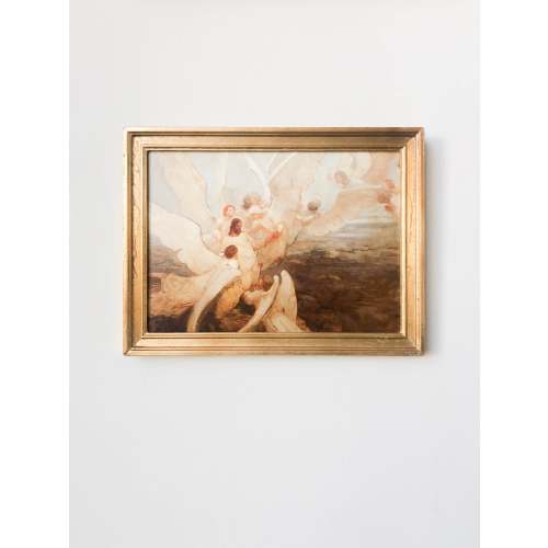 Angels Ministered Unto Him by J. Kirk Richards - Canvas