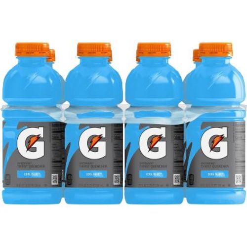 Gatorade Cool Blue Sports Drink - 8pk/20 fl oz Bottles: Caffeinated