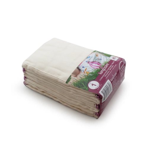 Kanga Care Bamboo Prefold Cloth Diapers (6pk) - Size 1 : Newborn