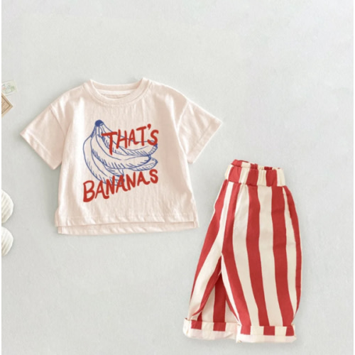 THAT&#x27;S BANANAS Baby 2-Piece Casual Pants Set