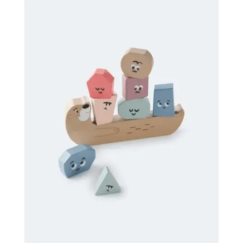 Toddler Otter Wooden Stacker Activity Set - Otter Avenue | Carter's