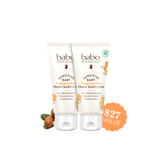 Sensitive Baby Zinc Diaper Rash Cream 3oz Duo
