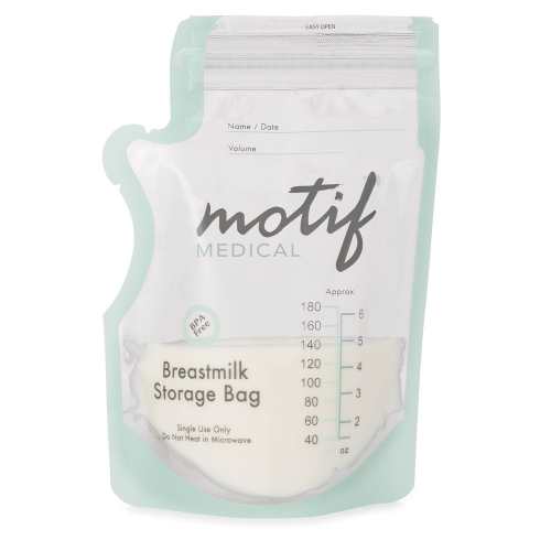 Motif Milk Storage Bags