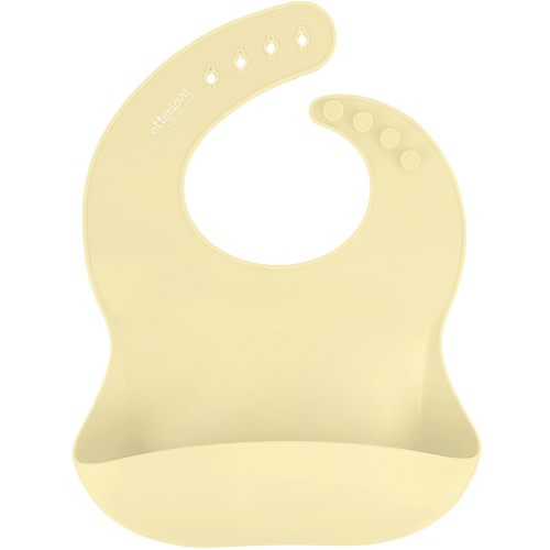 Single Silicone Bib – Sunshine - otterlove by Platinum Pure | Premium Platinum Silicone Products for Babies & Toddlers