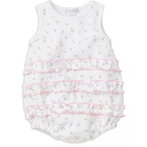 Girls' Ruffled Bubble Romper (0-6M)