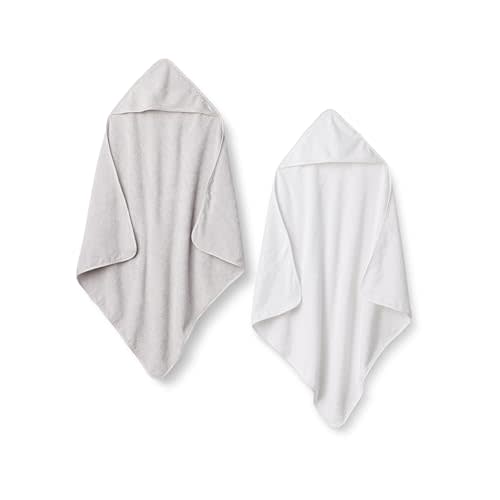 Amazon Essentials x Sofia Grainge Unisex Babies' Hooded Bath Towel