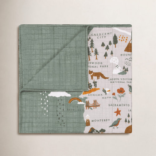 babyletto California Muslin Quilt | Birch Lane