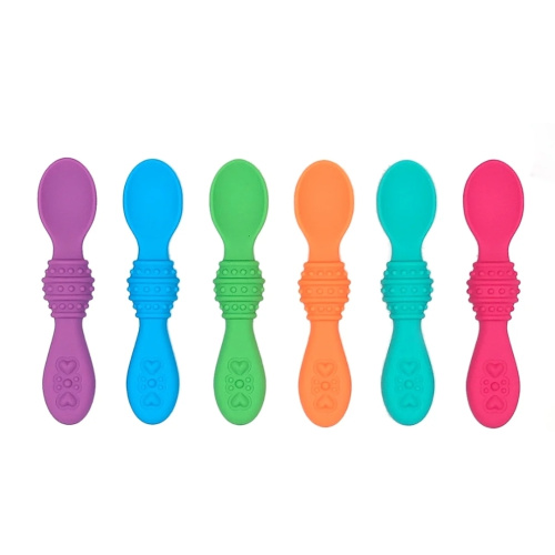 Baby Silicone Spoons | First Stage Infant Spoons