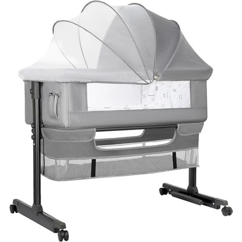 Bassinet, Bedside Sleeper, Cradle, Easy to Fold