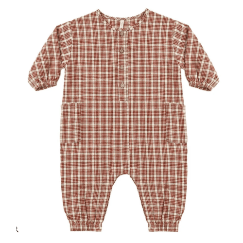 Relaxed Woven Jumpsuit (0-3 Mo.)