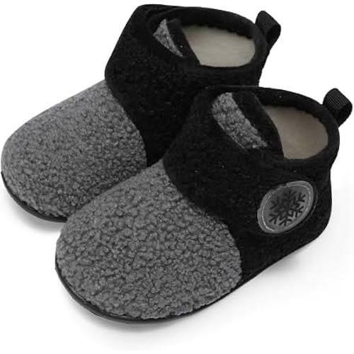 Amazon.com: FEETCITY Baby Booties Girls Boys Infant Slippers First Walkers Shoes Warm Socks Newborn Crib Shoes