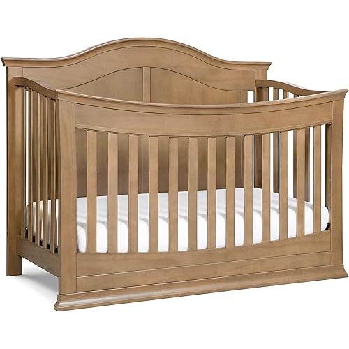 DaVinci Meadow 4-in-1 Convertible Crib in Hazelnut, Greenguard Gold Certified