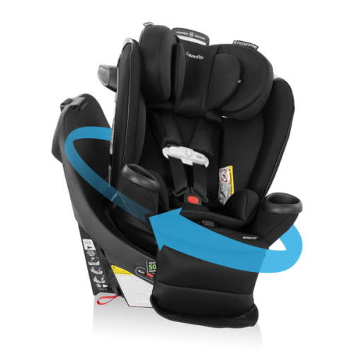 Revolve360 Extend All-in-One Rotational Car Seat with SensorSafe