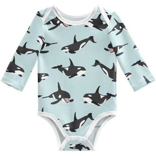 Unisex Baby Bodysuit Boy Girl Clothes Soft Cotton Newborn Infant Outfit Long Sleeve Romper 0-24 Months