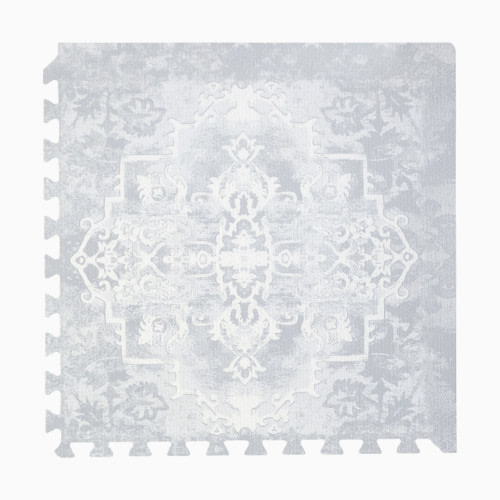 Toddlekind Haven Foam Play Mat | Parisa Collection - Pearl Blue, 8X12