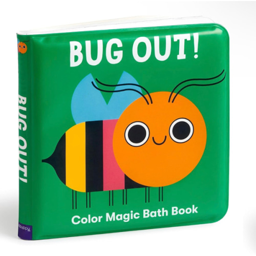 Bug Out! – Waterproof Color Changing Magic Bath Book for Babies and Toddlers