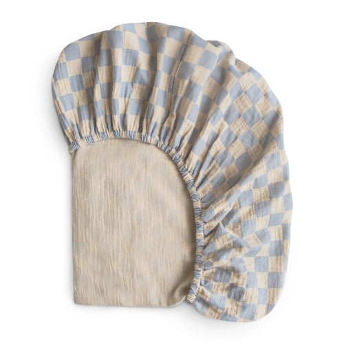 Mushie Extra Soft Muslin Crib Sheet – Babyletto