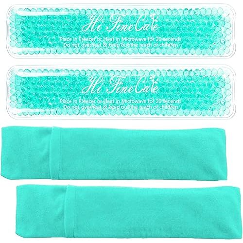Perineal Cooling Pad for Postpartum Recovery, Extra Durable Gel Cold Packs for Hemorrhoids & C-Section Relief, 2 Reusable Ice Packs & 2 Washable Covers, New Mom Gift