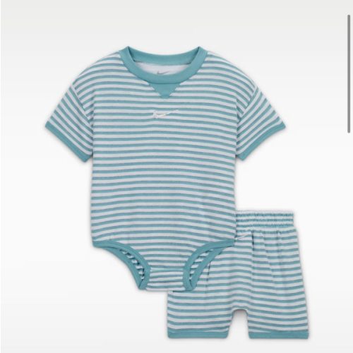 Nike ReadySet Baby Bodysuit and Shorts Set. Nike.com