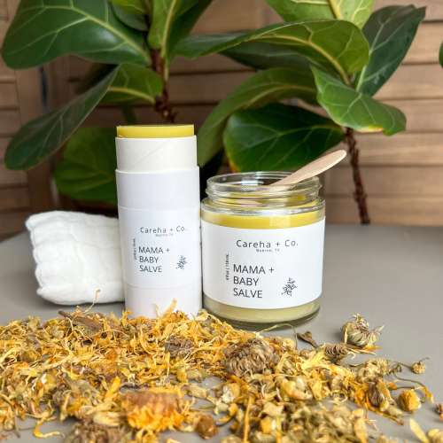 Mama and Baby Herbal Salve – Postpartum and Diaper Rash Soothing Balm