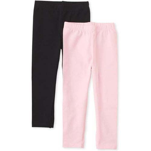 The Children's Place Baby Girls' and Toddler Leggings 2-Pack