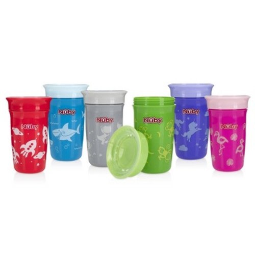 Nuby Unprinted Spoutless Cup - 10oz