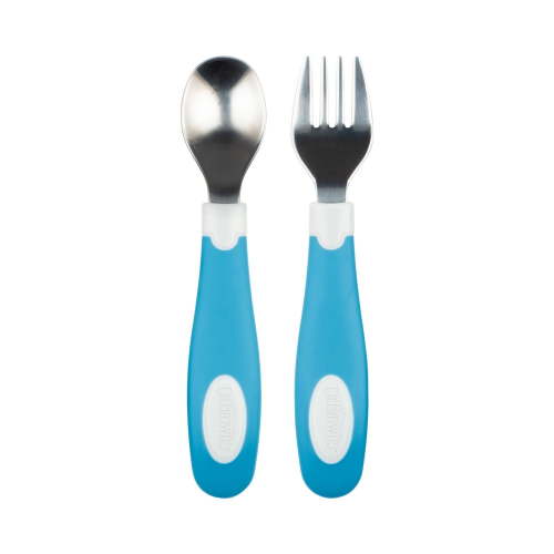 Dr. Brown's Designed to Nourish, Soft-Grip Spoon and Fork, 12m+, 2-Pack - Walmart.ca