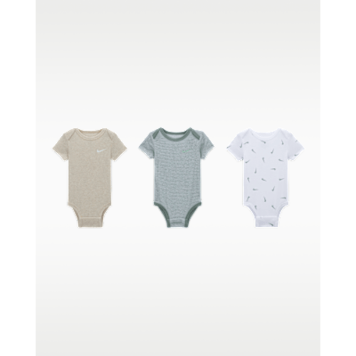 Nike Baby Essentials Baby (0-9M) Bodysuits (3-Pack). Nike.com