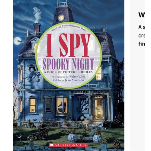 I Spy Spooky Night: A Book of Picture Riddles