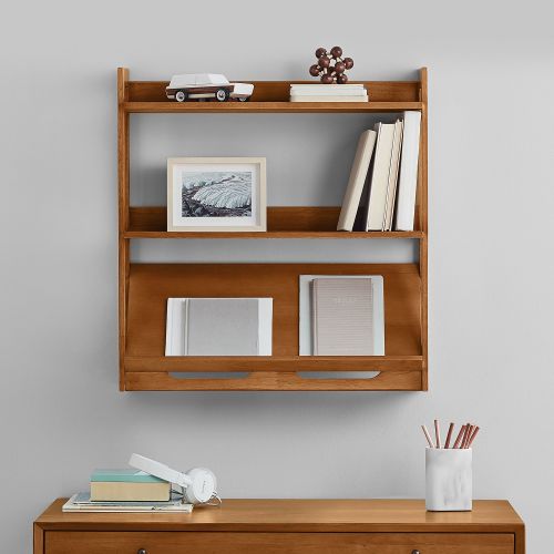 Mid-Century Wall Shelf (24")