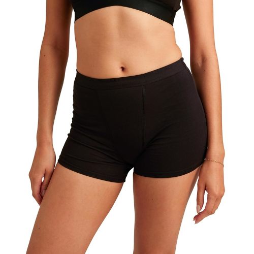 saalt Cotton Sleep Short Period Underwear- Super Absorbency - Reusable, Comfortable - Menstrual Flow, Maternity, Postpartum