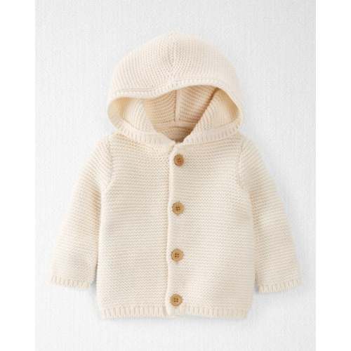 Baby Organic Signature Stitch Cardigan - Little Planet | Carter's