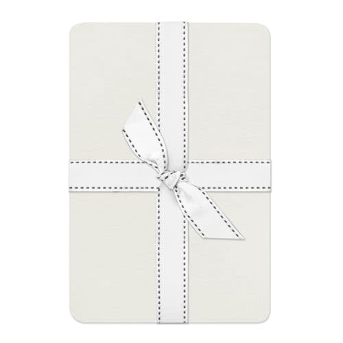 Frankie Fitted Crib Sheet 100% Organic Cotton for Baby & Toddler Mattress, Soft & Breathable for Girls, Boys, Ivory, One Size