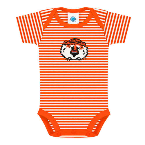 Auburn Tigers Striped Bodysuit | College Baby